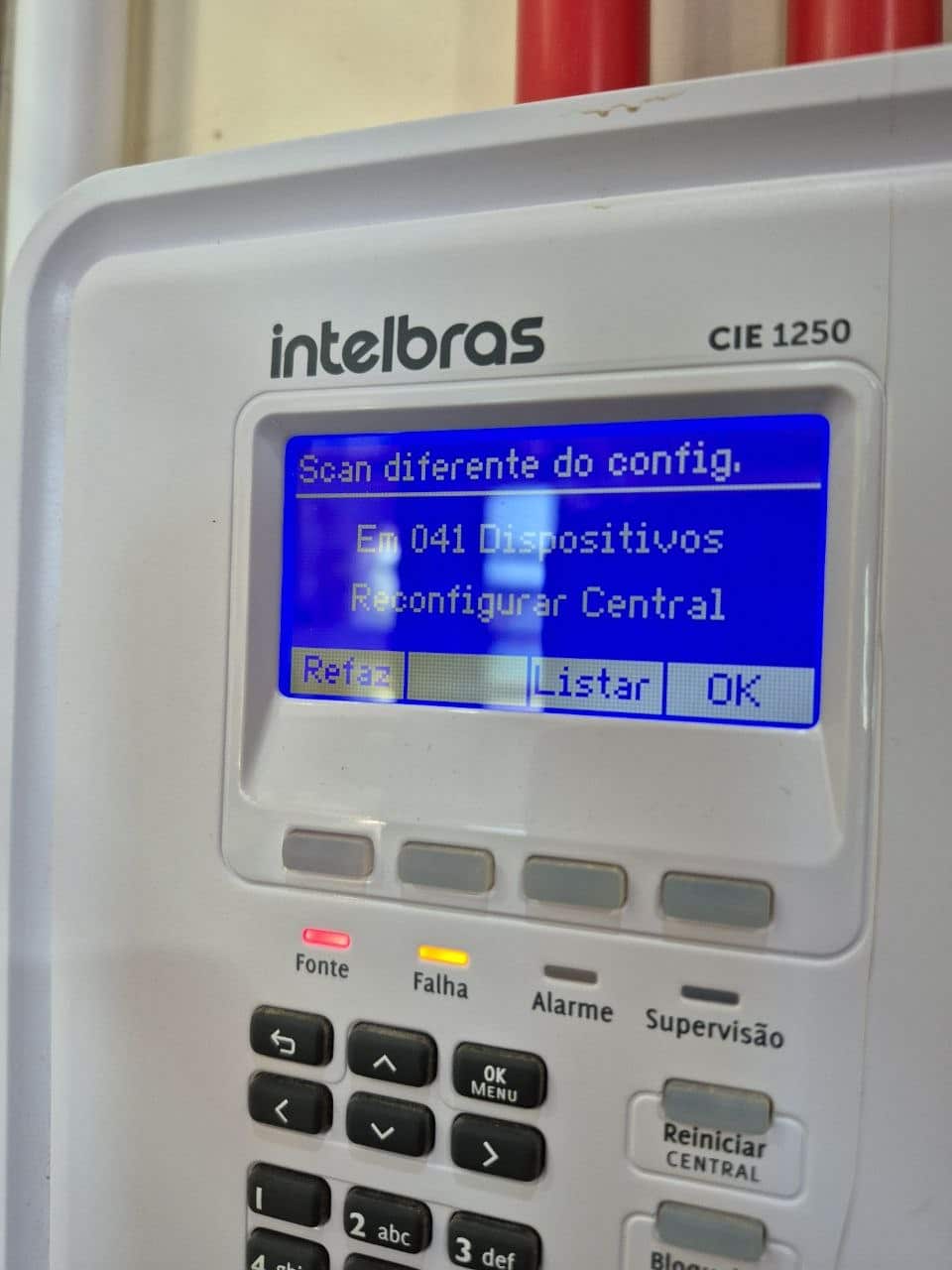 central de alarme de incêndio instalação Florianópolis eletricista